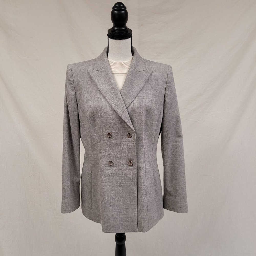 Vintage Armani Collection Gray Dress Jacket 12
